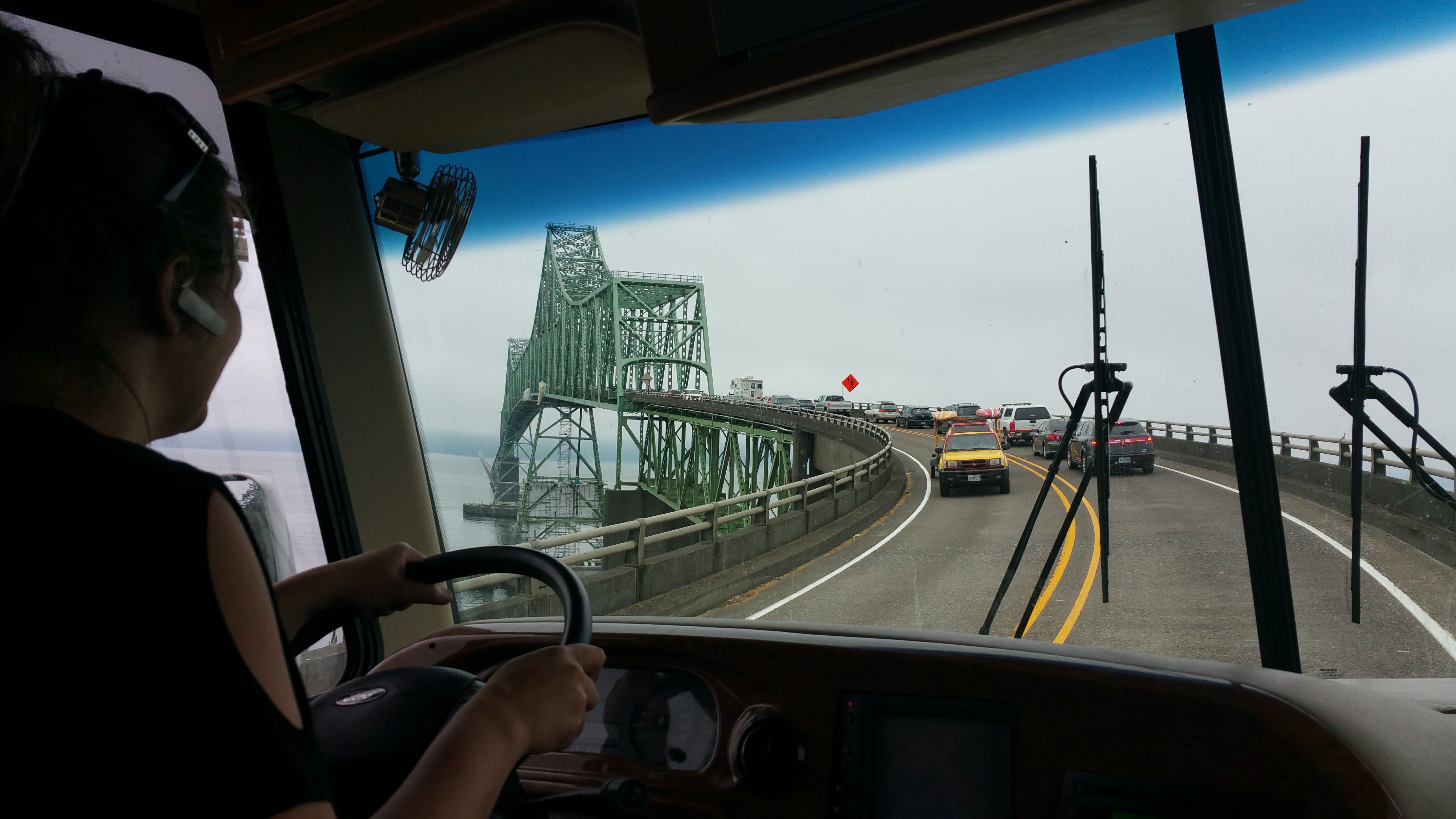 Crossing the Astoria Bridge